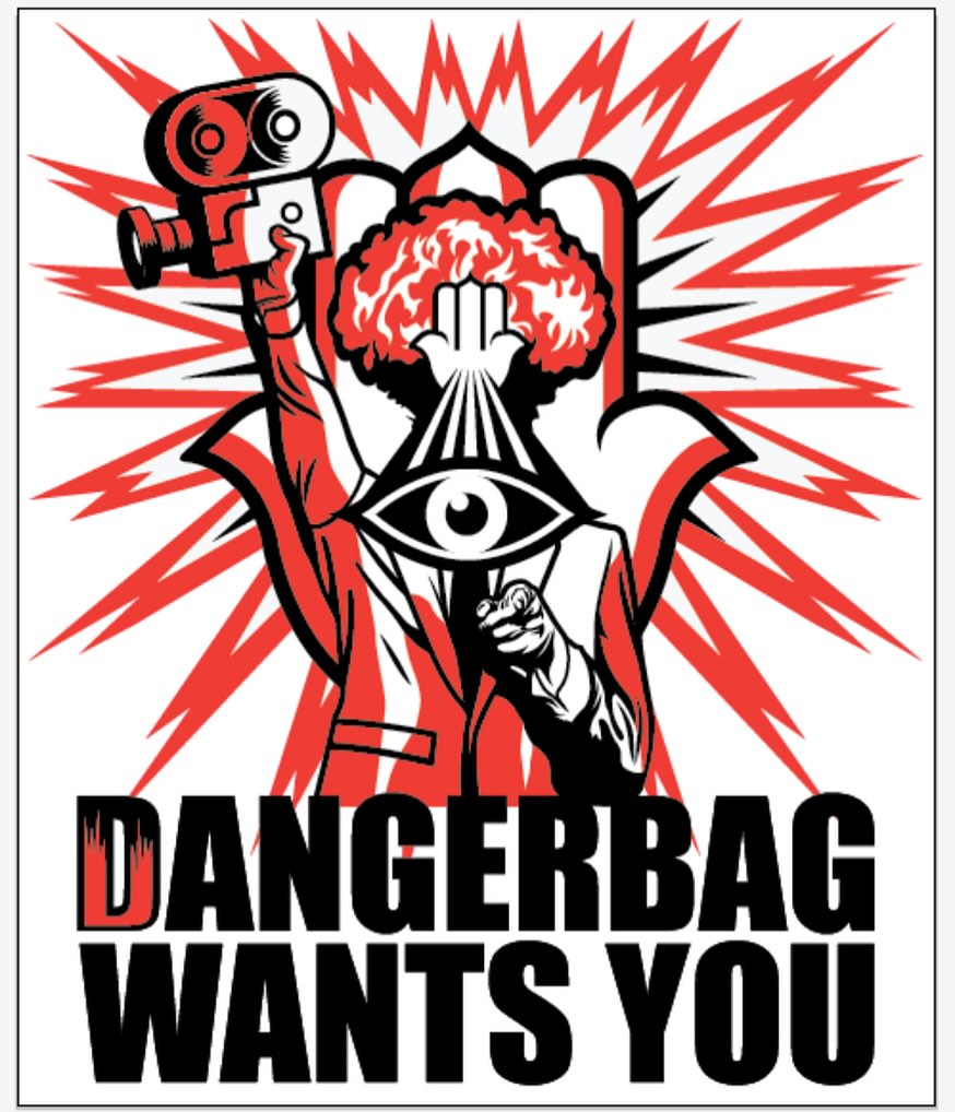 Dangerbag Productions "Dangerbag Wants You" Men's T-shirt