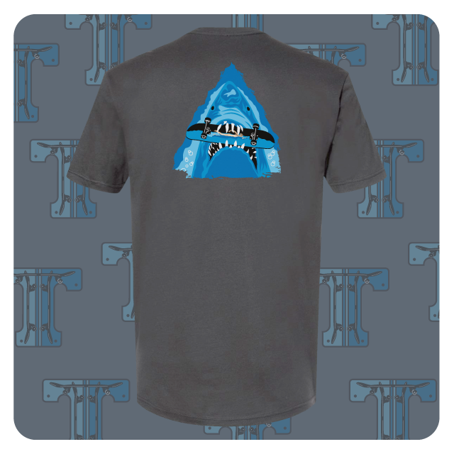 Triple - Mens Black JAWS Tee