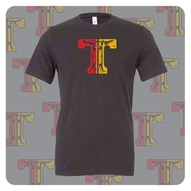 Triple - Mens Black "T" Tee