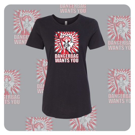 Dangerbag Productions "Dangerbag Wants You" Women's T-Shirt