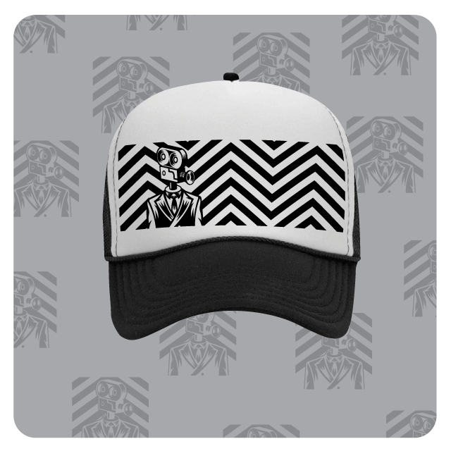 Dangerbag Productions "Dangerbag Sound Wave" trucker's hat